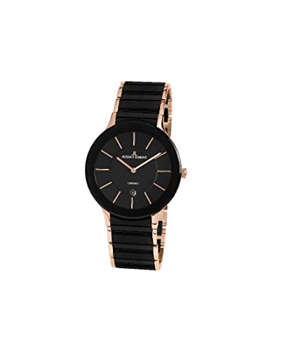 Jacques Lemans�����Y�N���V�b�NDublin 40 mm�Z���~�b�N�o���h���[�Y�S�[���h���b�L�P�[�X�N�H�[�c�A�i���OWatch 1 ? 1855 C