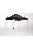 Carpa Plegable 3x2 Master - Negro - Impermeable - Cenador Ideal para Camping, Eventos, Playa, Jardín