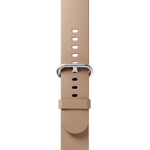 Image of DailyObjects Ellipse Leather Watch Strap Compatible with Apple Watch Series 11 /10 (42mm) | Series 9 /8 /7 41mm, SE3 /SE2 /SE /6 /5 /4 (40mm) | Series 3 38mm -Watch Not Included