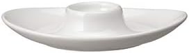 Villeroy und Boch For Me kieliszek do jajek, piękny kształt, z porcelany premium, na każdą okazję, nadaje się do mycia w zmywarce, biały