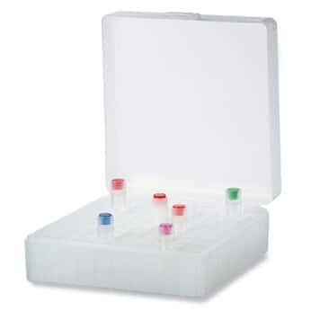Boîtes pour 100 tubes 1,5 ml hermétiques à charnière pour préserver vos échantillons