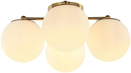 JONATHAN Y 18" Brass Gold/White 4-...