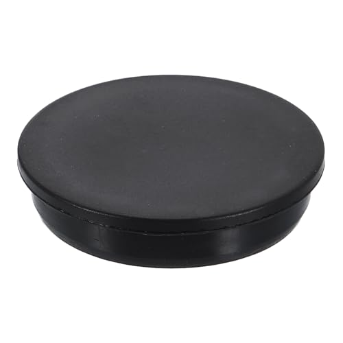 Image of uxcell Silicone Hole Plug, Waterproof Round Rubber Stoppers Bottle Seal Plugs Tube Pipe End Caps for 65mm /2.56 inch Hole for Bathtub Bottle, Black