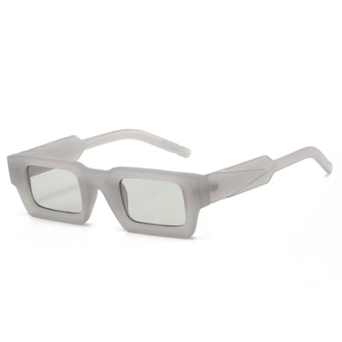 Lunettes de soleil vintage verres de luxe miroir gris mixte