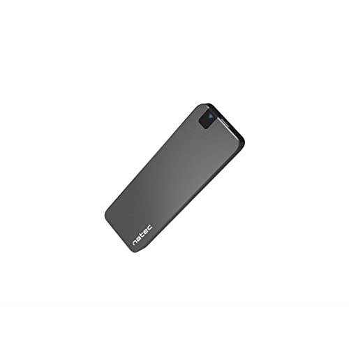 Natec CARCASA SSD Rhino M.2 NVME ALUMINIUM, Gray, Standard