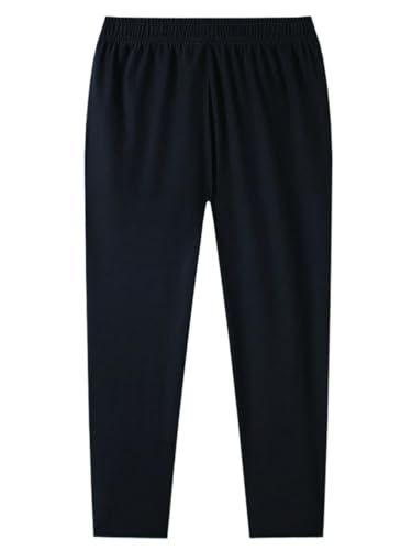 Men's Pants Men Drawstring Waist Zipper Pants Casual