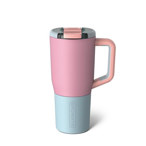 Image of BruMate Muv - 25oz 100% Leak Proof Insulated Coffee Mug with Handle & Lid - Stainless Steel Coffee Travel Mug - Double Walled Coffee Cup (Eclipse)