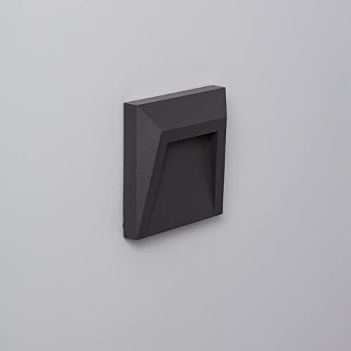 LEDKIA LIGHTING Baliza LED de Superficie Clover IP65 1.5W Gris Blanco Cálido 3000K Cover