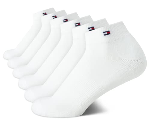 Tommy Hilfiger Women's 6 Pack Flag Sport Cushion Short Crew Socks