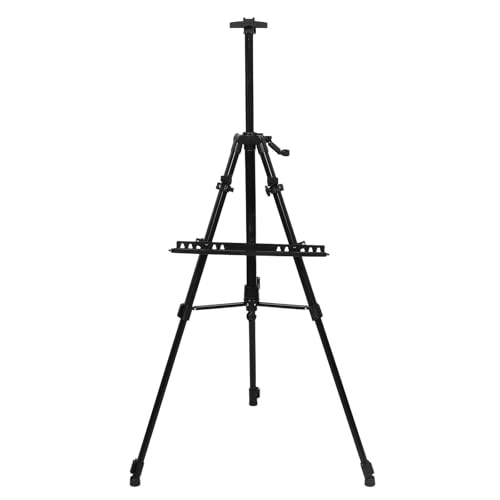 Support d'exposition portable et chevalet de peinture pliable de dessin - 2