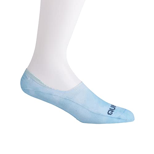 Quiksilver Men's No Show Socks, Light Gray Heather, 10/133