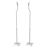 ✅ FUNKTIONEN: Stufenlos Ausziehbar Teleskop-Rohr min. 680mm - max. 1100mm. Belastbar max. 4,5kg bei 68cm Höhe, bei über 68cm 2,5kg. Kabel-Dicke max. 5mm. Anti-Rutsch Gummi-Pads.