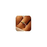 Aavoein Emerald Green CZ Promise Ring for Women 925 Real Silver Stackable Birthstone Rings for Her 14K Gold Plated Engagement Ring for Mother Birthday Christmas Valentine’s Day Jewelry Gift (Gold, 7)
