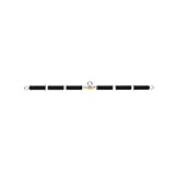 YIXUAN FITNESS LAT Pull Down Bar Double Hook 39' Stainless Steel Dual Cable Machine Bar