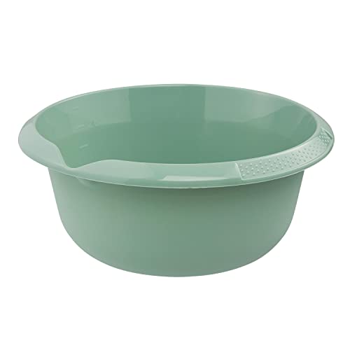 keeeper Barreño universal con pico de vertido, Redondo, 2,5 L, Ø 24 cm, Björk, Verde Nordic