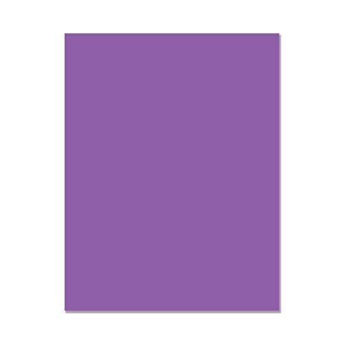 Papier cartonné Amethyst 8.5x11 rigide pour découpe nette