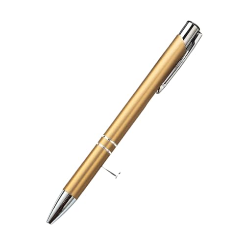 Bolígrafo de metal personalizado de alta calidad en color Champagne Gold para marcas