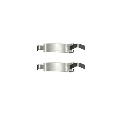 Image of Detroit Axle - Front Ceramic Brake Pads with Hardware Set Replacement