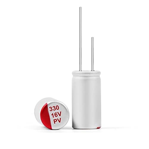 Condensateur électrolytique solide DIP 16V 330UF pour circuit électronique