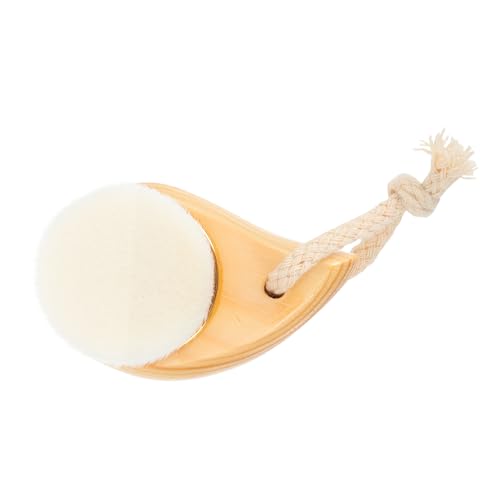 Ipetboom Facial Cleansing Brush Comfortable Handle Exfoliating Brush for Deep Pore Cleansing Gentle Skin Care for Makeup Removal and Daily Face Washing