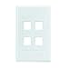HellermannTyton - FPDS4-W - White - (Pack of 1)
