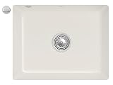 Villeroy & Boch Subway 60 SU Crema Beige Keramik Unterbau-Spüle Küchenbecken