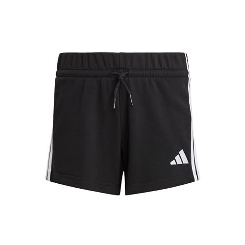 adidas Mädchen Essentials Shorts, Black/White, 9-10 Years