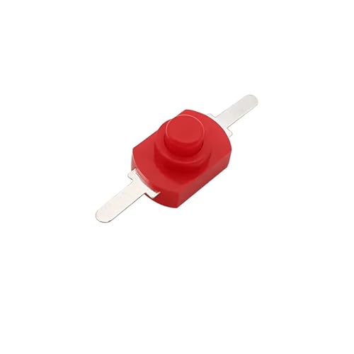 Interruptor pulsador de CC 30V 1A con bloqueo automático 1208 YD para linternas