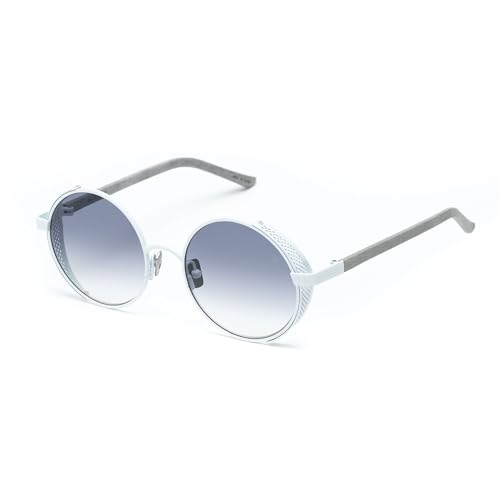 Belstaff Lunettes de Soleil pour Femme Trophy-II-Blanc-Gris Ø 53 mm - Marque EAN : 4897083893027, Multicolore, Medidas: 10 x 10 x 10 centÃmetros