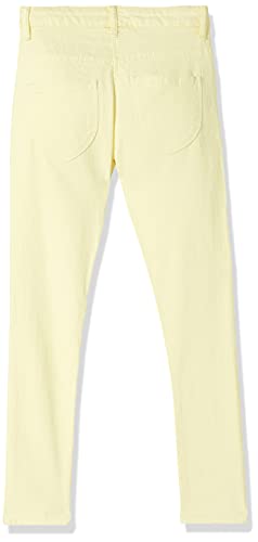Image of Blink Street Girl's Slim Jeans (BS-1501-16 Pastel Yellow 5 /6YR)
