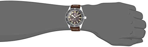 Rado Men's Captain Cook Leather Swiss Automatic Watch, Brown (R32505305)3