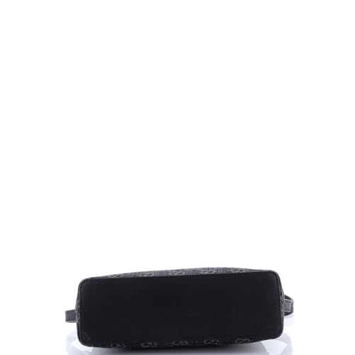 Pre-Loved Ophidia Dome Shoulder Bag GG Denim Small, Black4