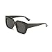 YGDBXHYD Fashionable cat's eyes women's sunglasses retro powder tan glasses trend men's square sunglasses UV400(Leopard)