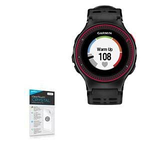 BoxWave Screen Protector Compatible With Garmin Forerunner 225 (Screen Protector ClearTouch Crystal (2-Pack), HD Film Skin - Shields From Scratches for Garmin Forerunner 225