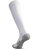 CWVLC Men's Soccer Socks 1 Pairs, Football Sport, Baseball Softball Team Athletic Socks, Knee High Long Tube...
