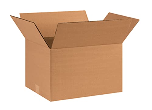 Image of Secure Seal - 16x12x10 Pack of 100 Corrugated Cardboard Packing Shipping Mailing Moving Carton Boxes | Packing, Shipping, Mailing, Moving