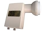 Style Best MTI High Line Twin LNB ap82 xt2 N pour antenne satellite 2 (Double Sortie), double bande