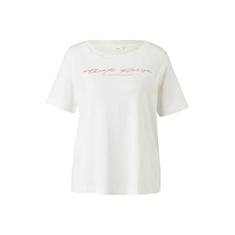 s.Oliver BLACK LABEL Women's T-Shirt, White, 10 Cover