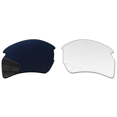 Image of Acefrog 1.5MM Polarized Replacement Lenses for Oakley Flak 2.0 XL OO9188 59mm Sunglasses, Upgraded Material, Impact Resistant