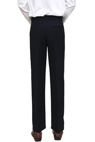 Image of Men's 2 Piece Double Breasted Suit (Black)