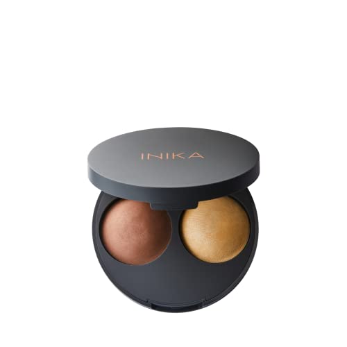 INIKA Baked Contour Duo (Teak)