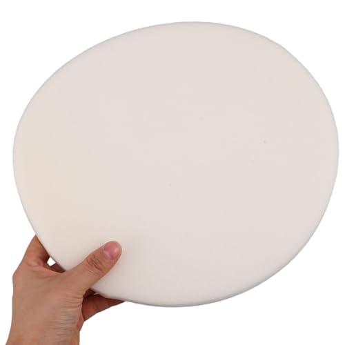Cojín de espuma redondo de 34 cm para sillas y sofás, relleno cómodo (pack de 4) 5