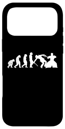 健足家合堂忍術 柔術 剣道進化 バットジュツ スマホケース iPhone 17 Pro Max 用
