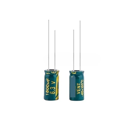 Condensateur 6.3V 1800uF radial pour filtrage de courant et réparation de carte