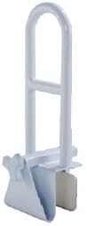 Bathroom Safety Rail for Elderly, Seniors, Handicap and Disabled - Adjustable Hand Handle Saftey Grab Bar Easily Attaches - Bathtub Rail by Tulimed