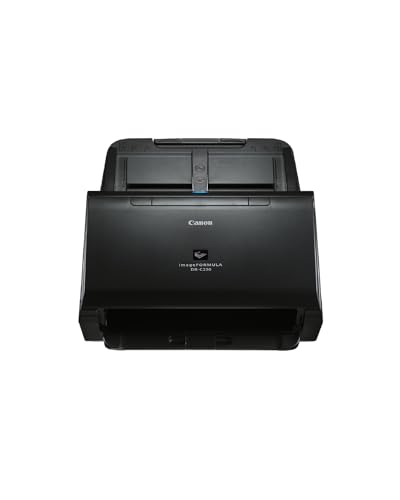 Canon imageFORMULA DR-C230 Escáner de Documentos | Escaneo a Doble Cara con USB en hogar y Oficina...