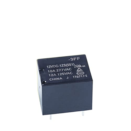Relais 12v commutateur 3FF-12VDC-1ZS 551 ensemble conversion 5 pieds 10a