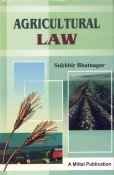 Agricultural Law 8183242359 Book Cover