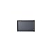 Elite Global Solutions Zen 15-3/4" x 10-1/4" Black Tray