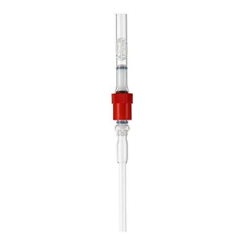 Wilmad-Lab Glass 528-LPV-8 Precision Low Pressure/Vacuum Valve NMR Sample Tube, 500 MHz, 5 mm Diameter x 8